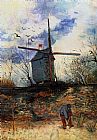 Le Moulin de la Galette by Vincent van Gogh